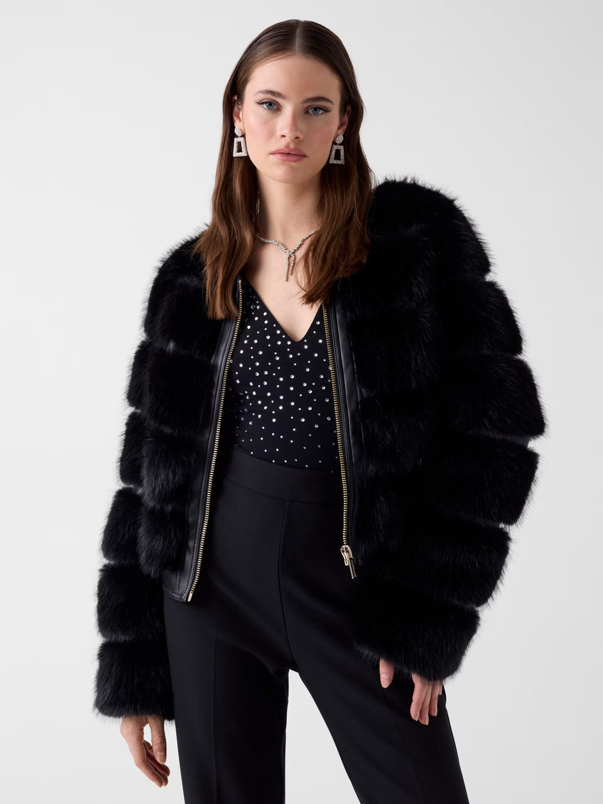 Chaqueta de piel sintética de Marciano