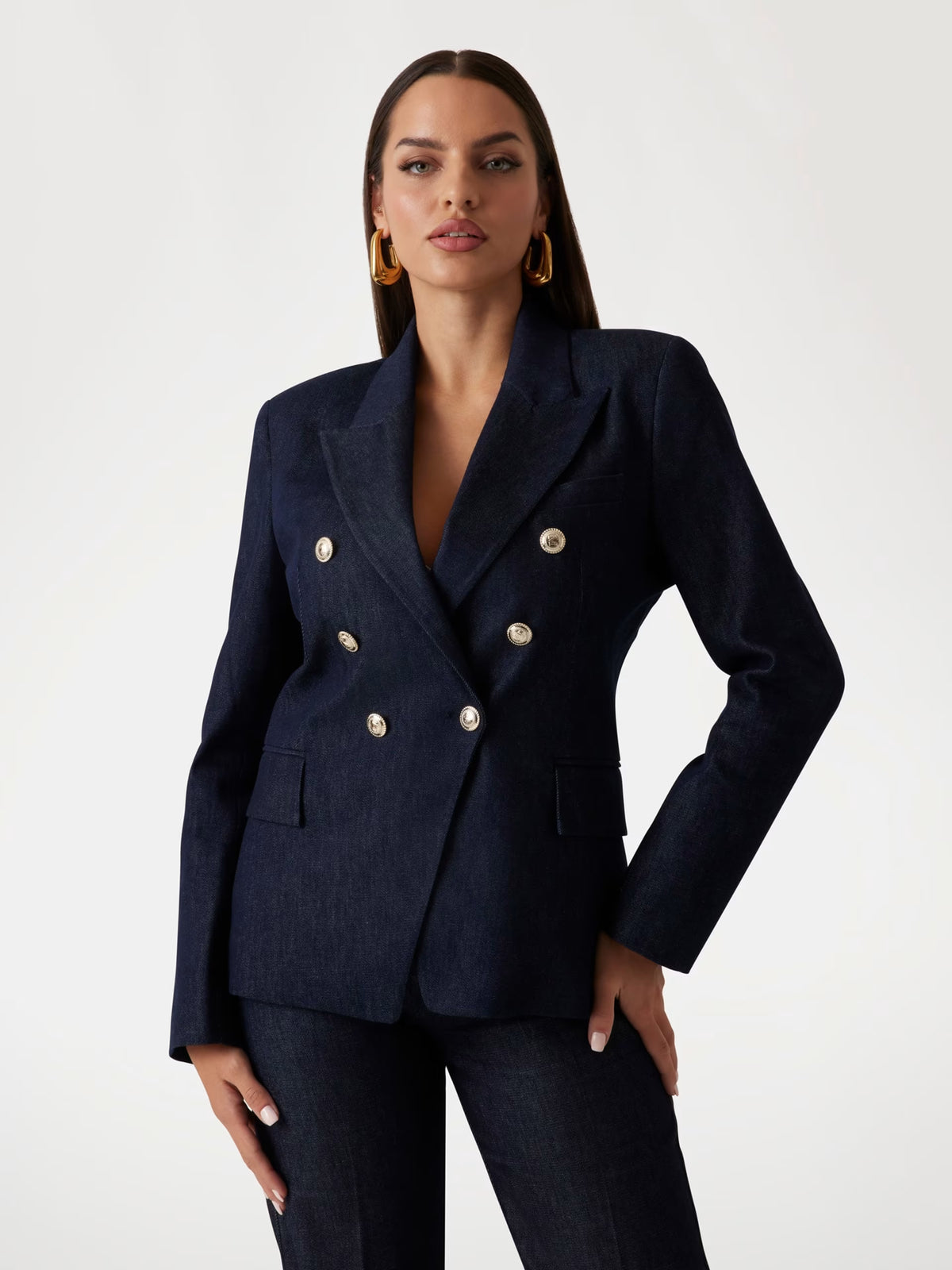 Blazer de mezclilla Marciano