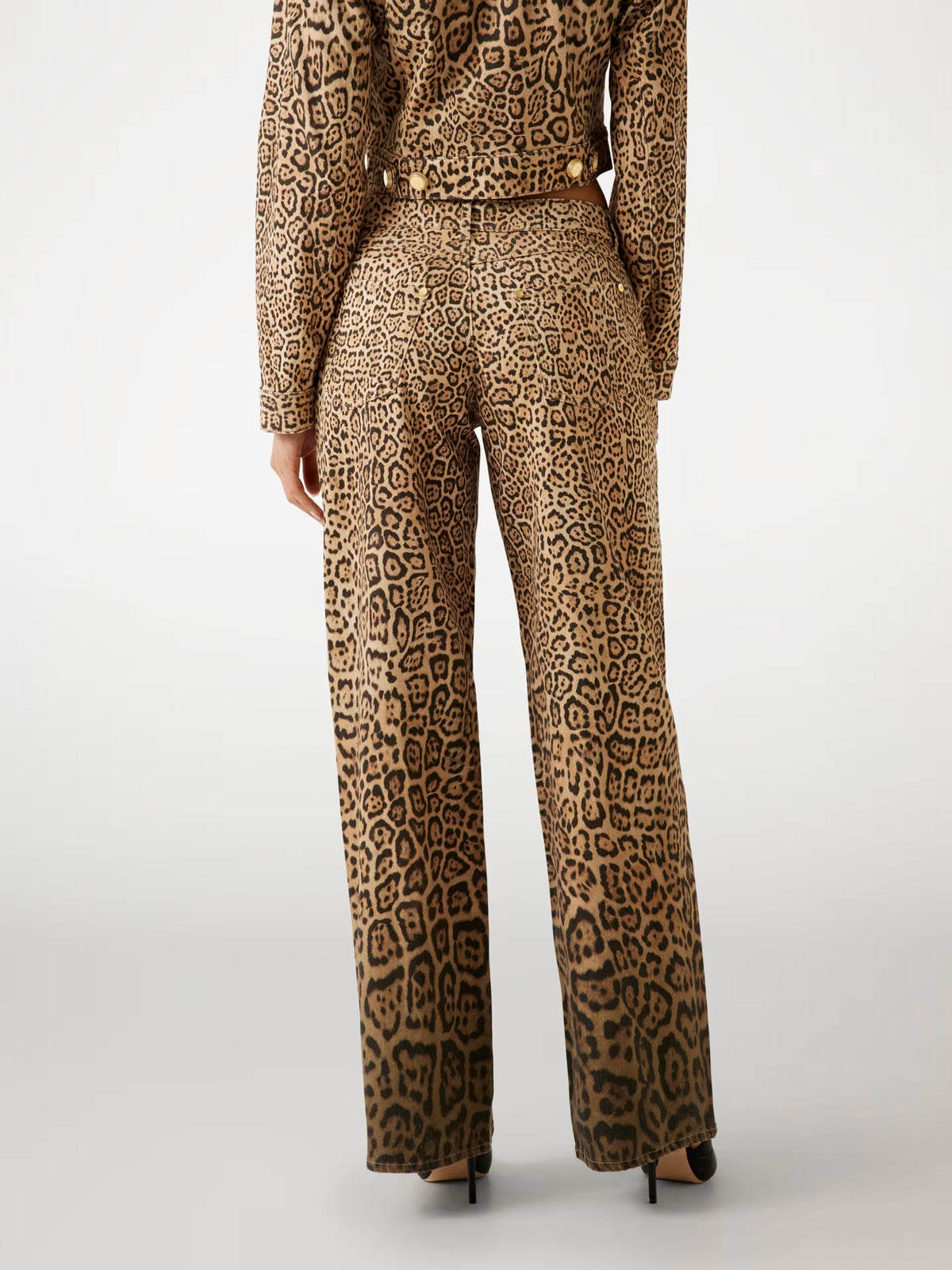 Vaqueros de leopardo Marciano