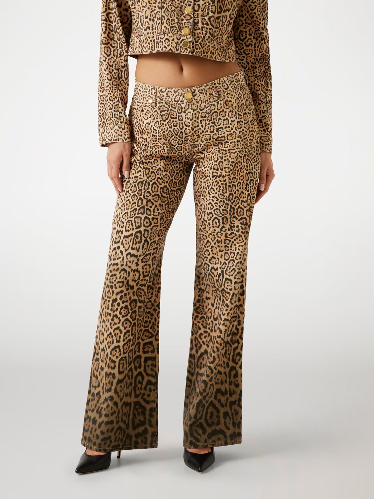Vaqueros de leopardo Marciano