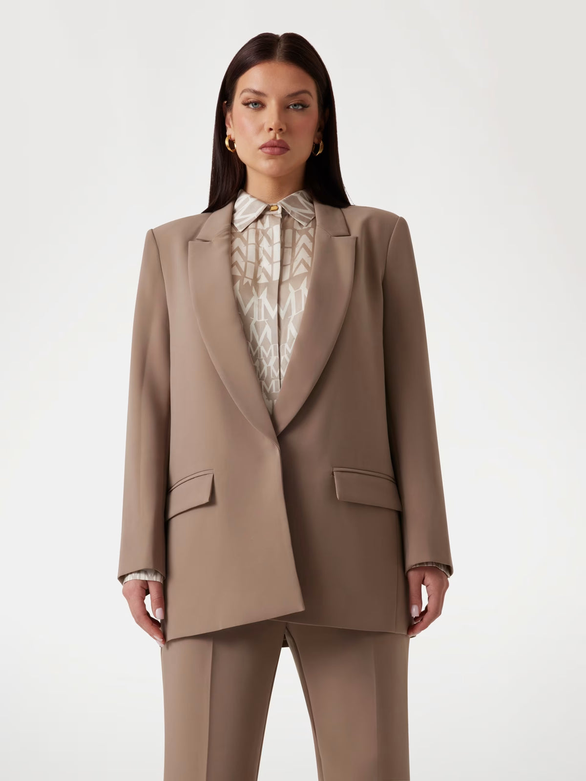 Blazer Marciano de un solo pecho