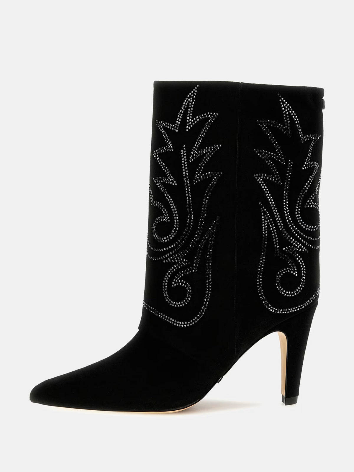 Bota de piel auténtica Cynna