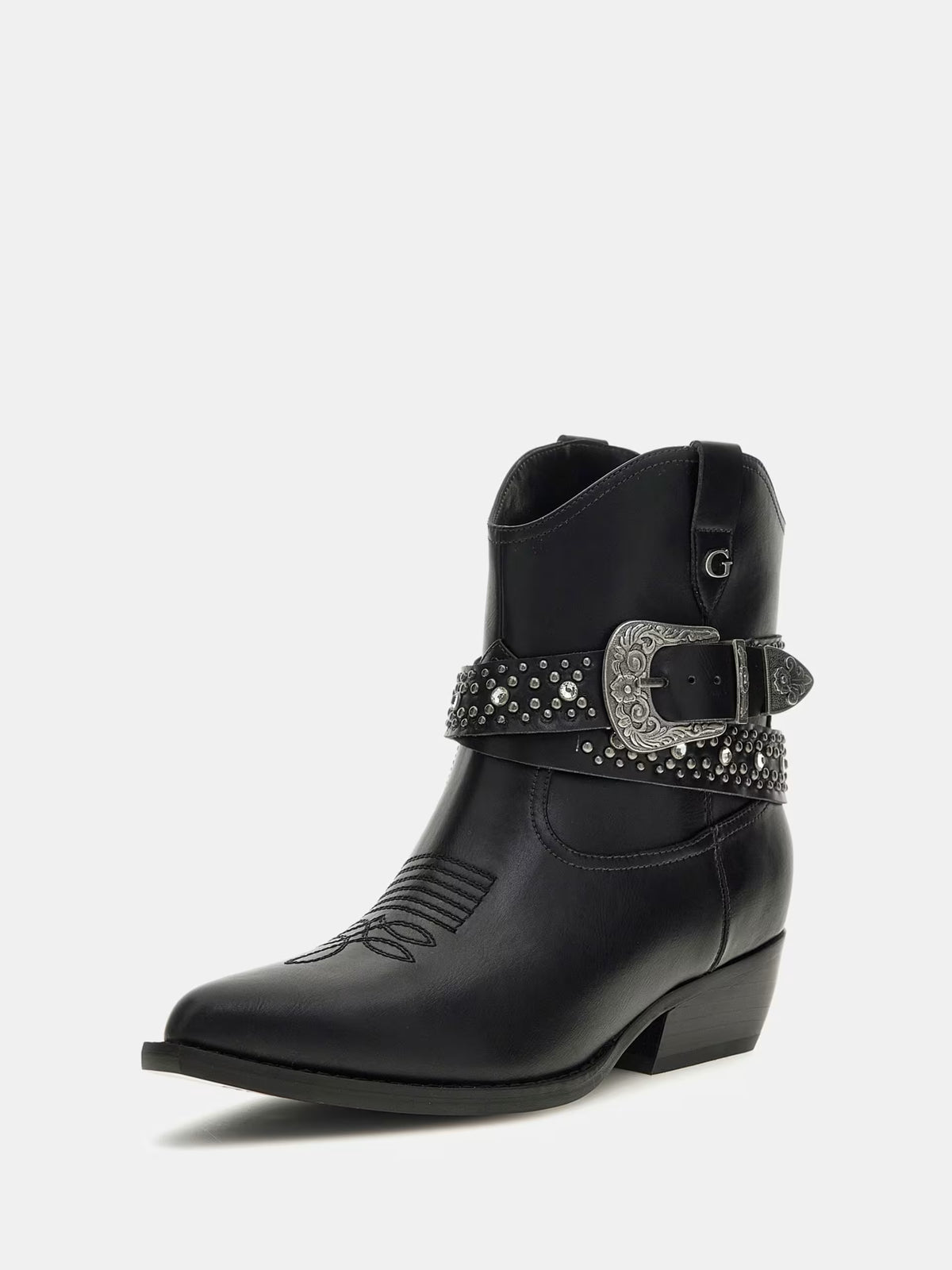 Botín Lansly con apliques de tachuelas