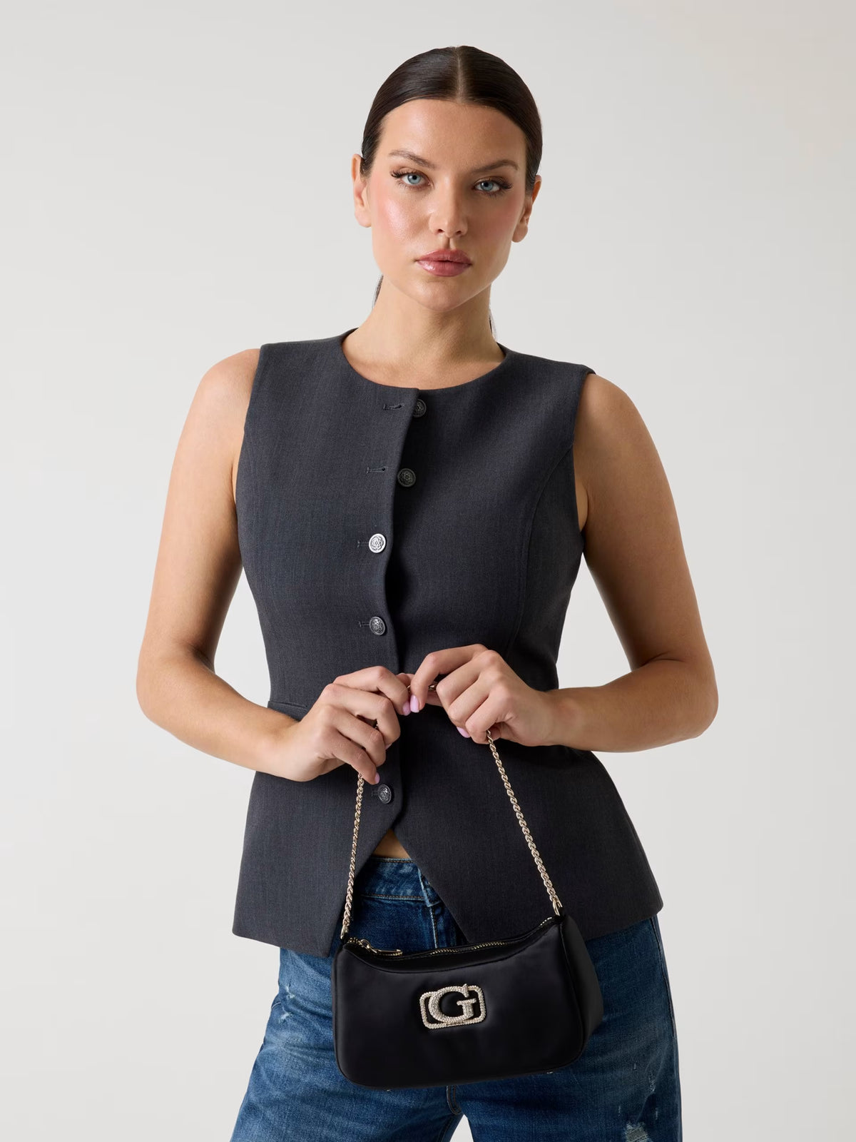 Bolso de hombro con logotipo de Prue