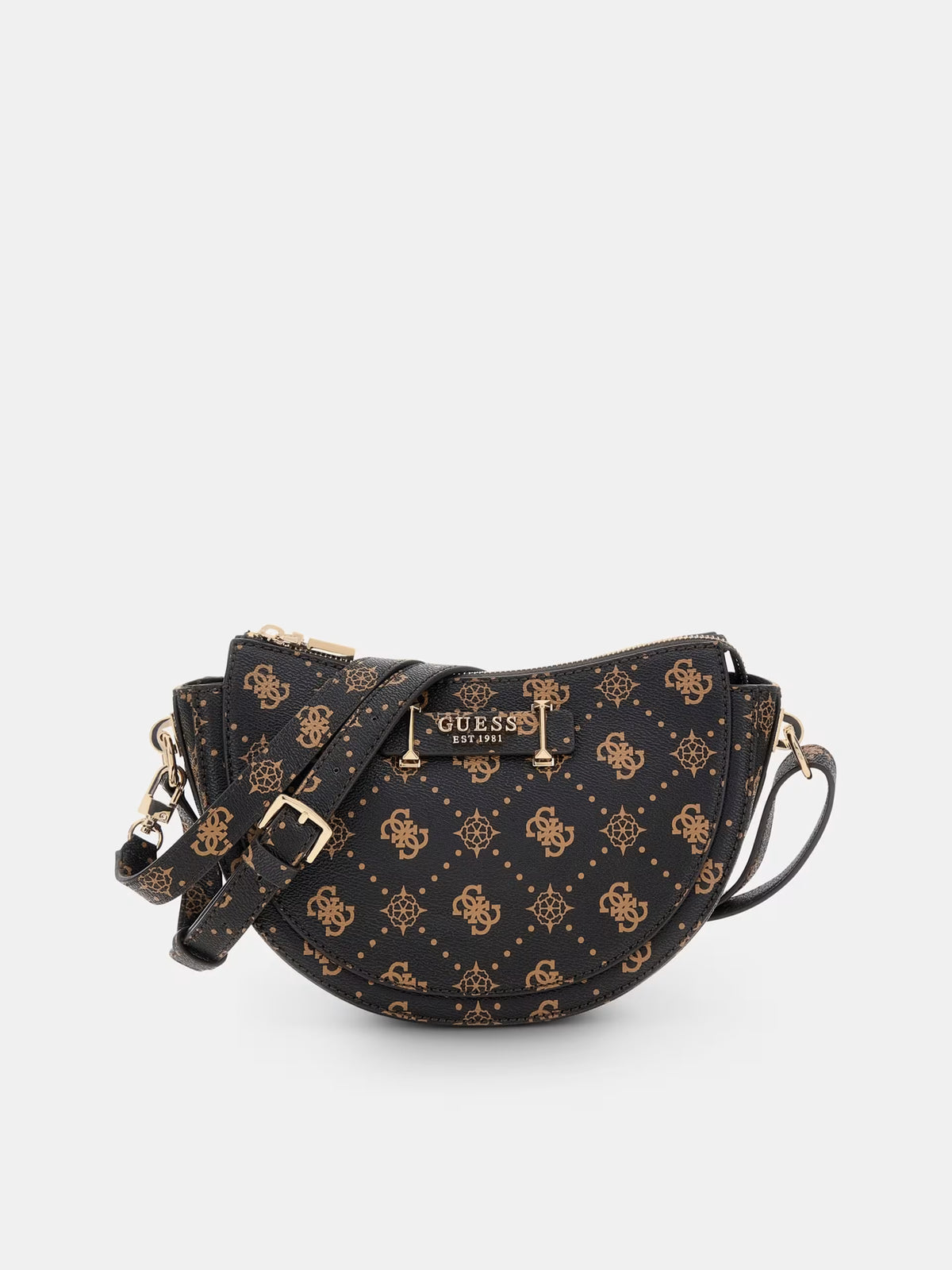 Bolso de hombro con logotipo de peonía Silia 4G