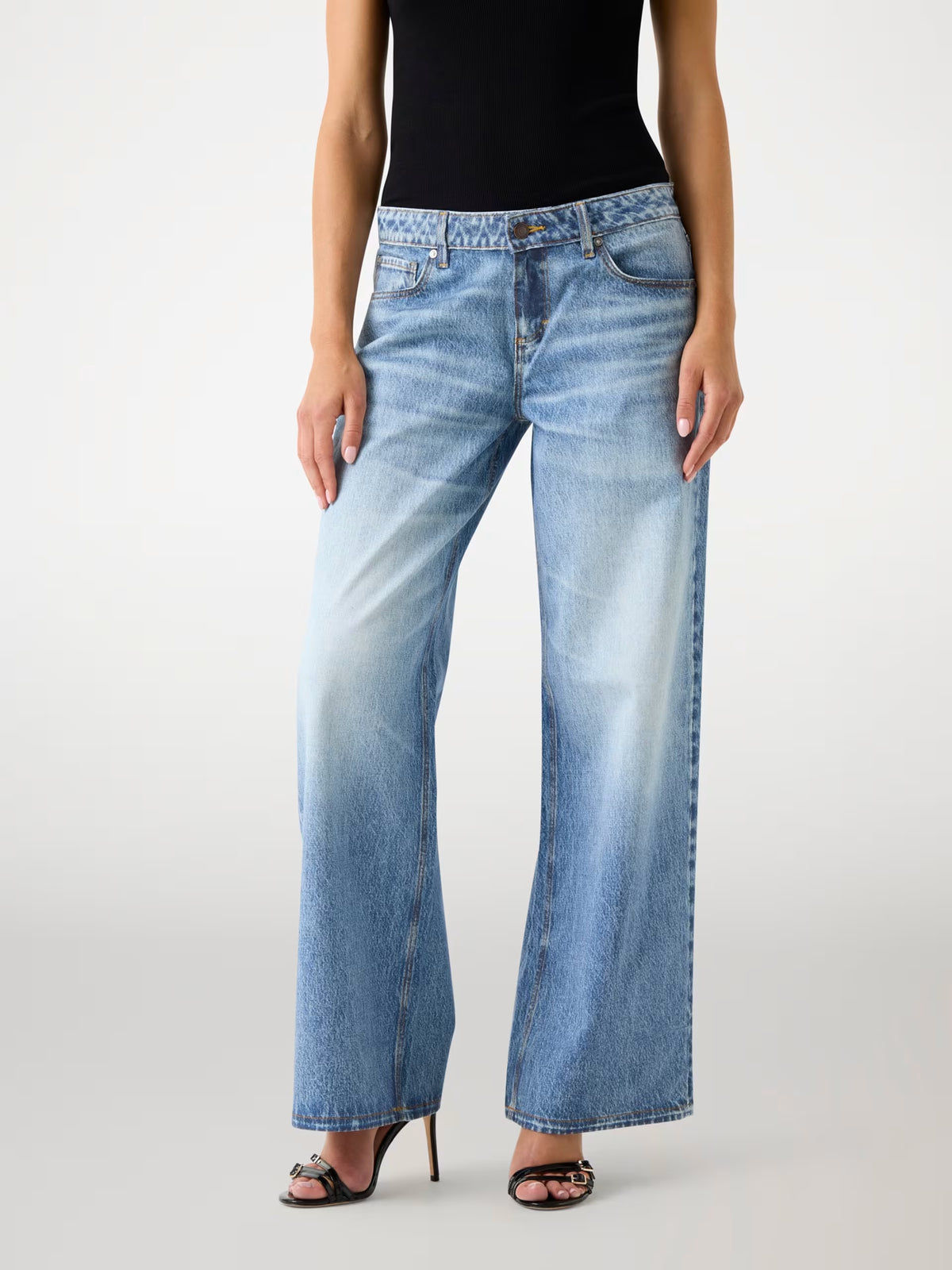 Vaqueros holgados de tiro bajo